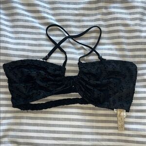Tyler Rose Swimwear Black Bikini Top
